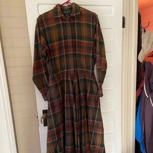 Ralph Lauren flannel dress